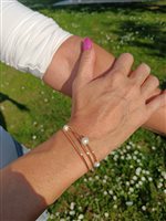 Vicenza - Piazzetta Palladio 2 - Armband Pesavento Dame Dna in Silber Perla WDNAB713 - WDNAB713